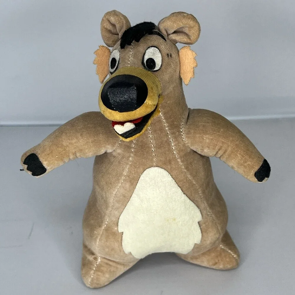 Disney Baloo From The Jungle Book Gund 1966 Stuffed Animal! RARE!